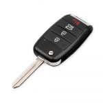 4 buttons remote key shell HYN14 blade for Kia