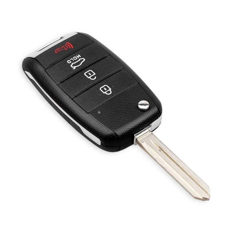 4 buttons remote key shell HYN14 blade for Kia
