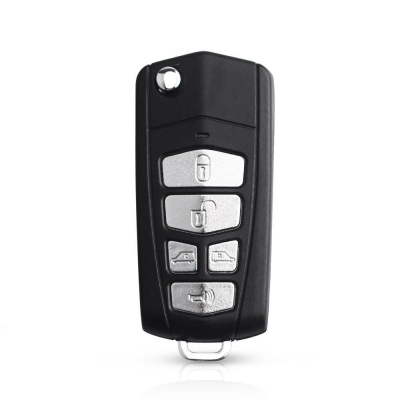 5 Buttons modified remote key cover case for kia