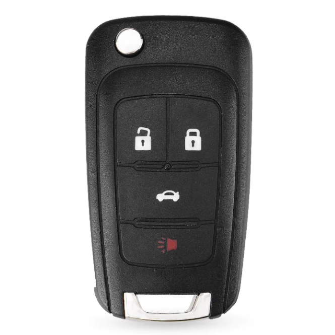 4 button remote key shell for Chevrolet