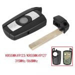 3 button car key case 315/868mhz chip for BMW