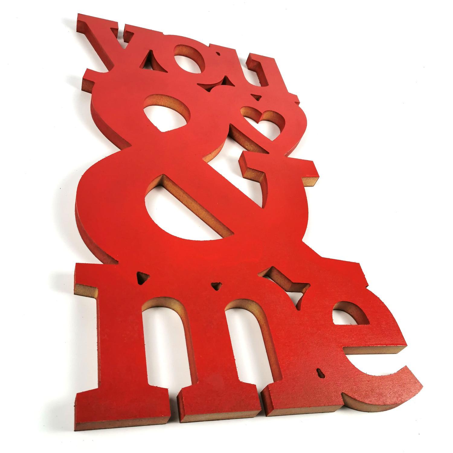 You & Me Valentine love home decoration 53cm