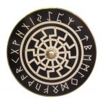Wooden Viking Norse Mythology handmade shield SWE24