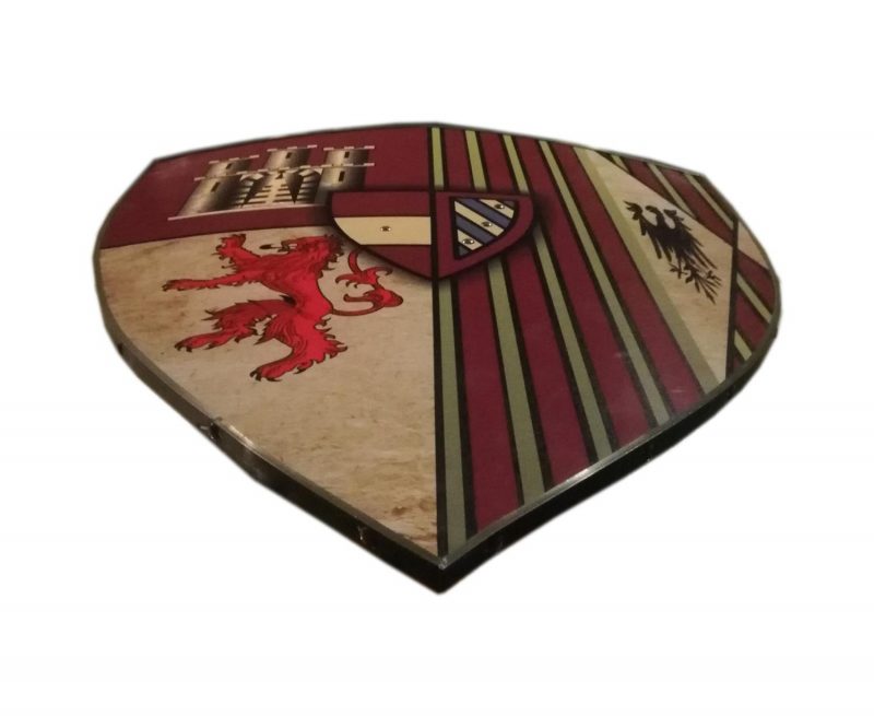 Wooden House Lannister of GOT Viking Curved Shield SWE84