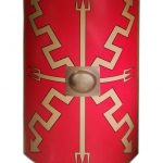 Wooden Life size Medieval Spartan Roman Shield SWE122