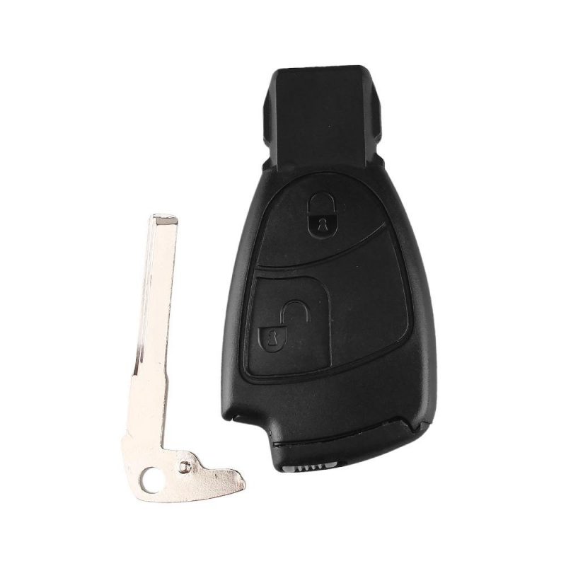2 Button remote key shell battery holder for Mercedes Benz