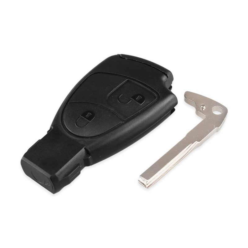 2 Button remote key shell battery holder for Mercedes Benz