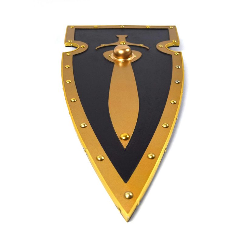 King Arthur wooden Viking curved Shield SWE112