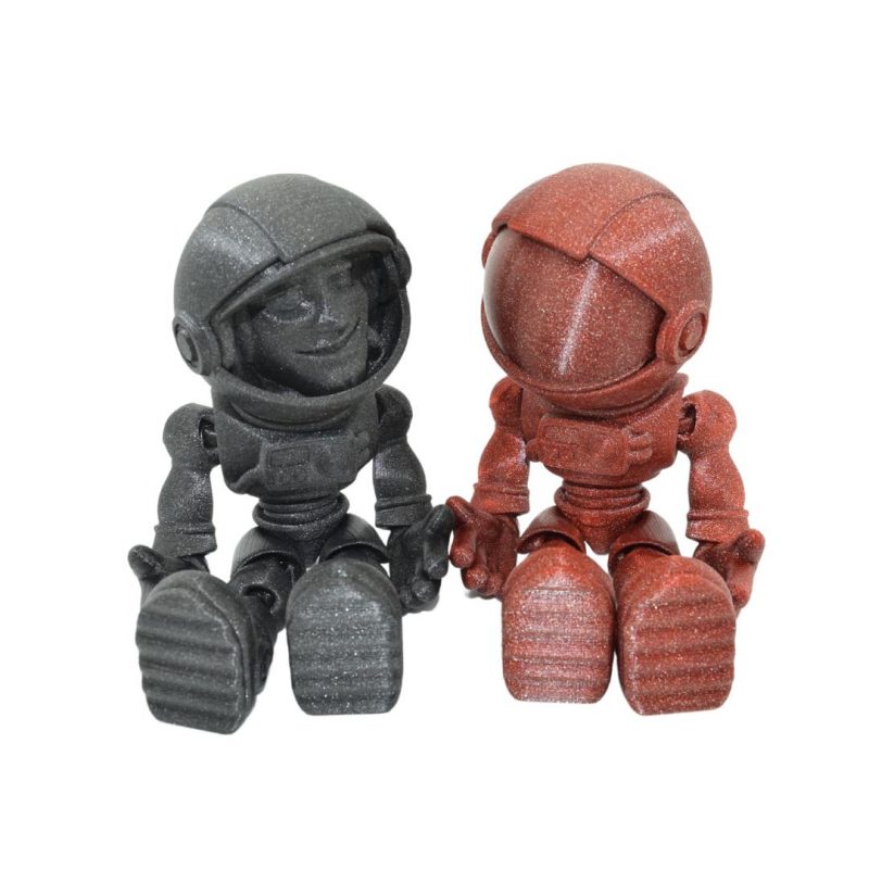 Flexi Astronaut with visor 18 cm toy