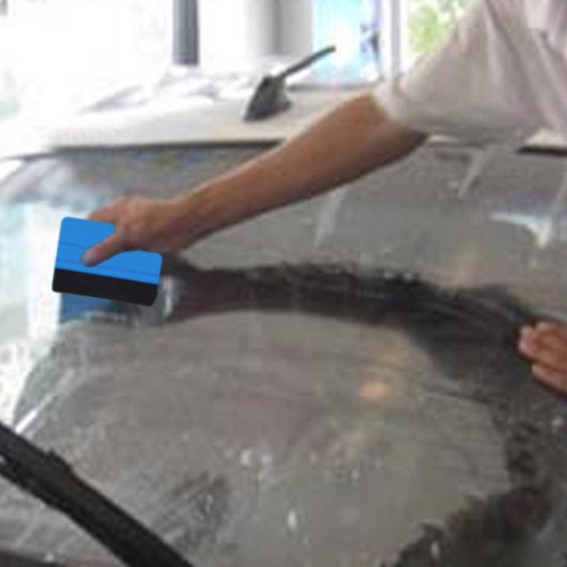 Car vinyl film/ice removing/wall paper scraper squeegee tool