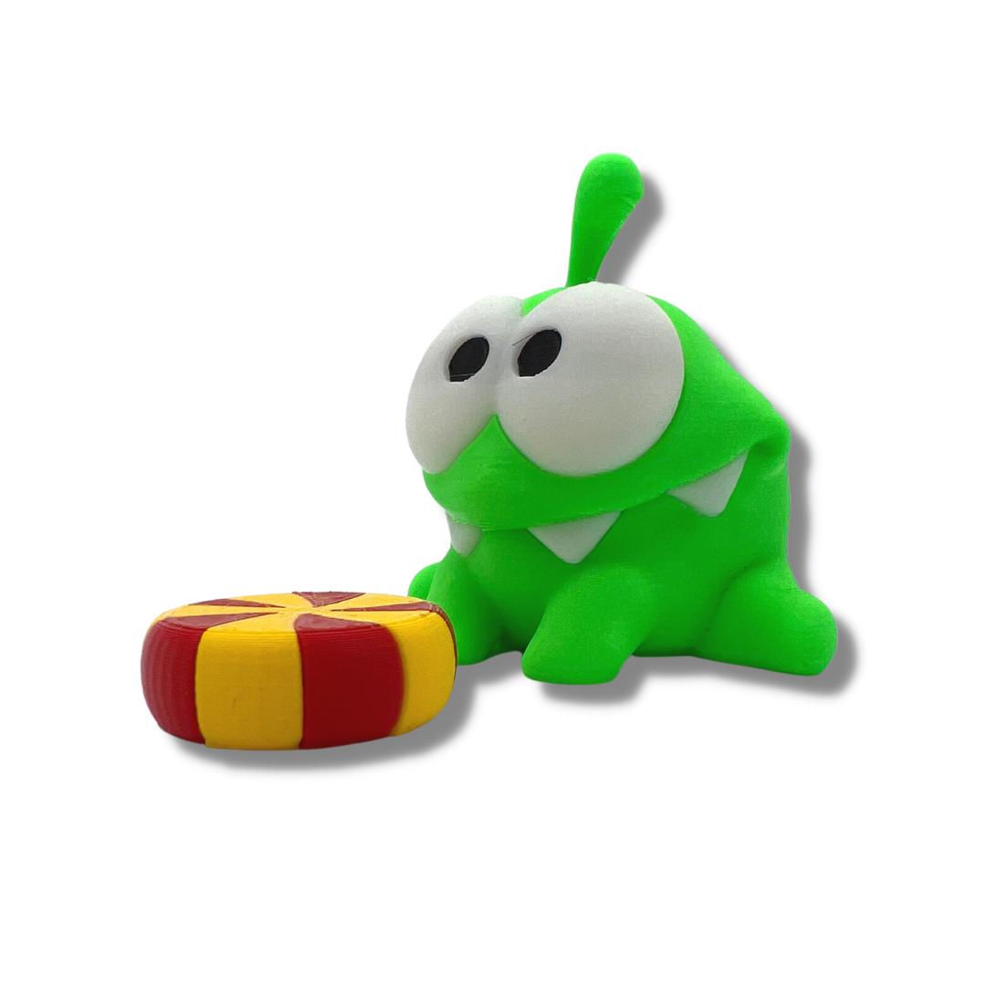 OmNom-Cut the Rope figure miniature Kids game toy