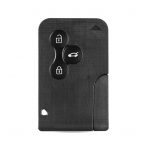 3 button smart card case car shell with key for Renault