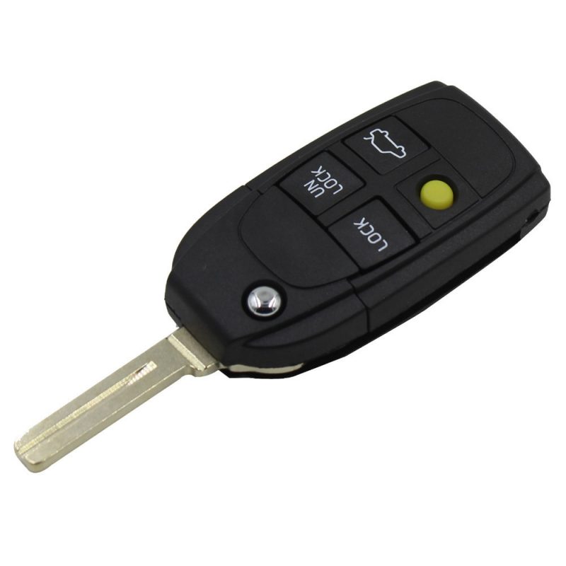4 buttons replacement remote key shell for Volvo