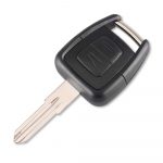 2 buttons car key replacement shell HU46 blade for Opel