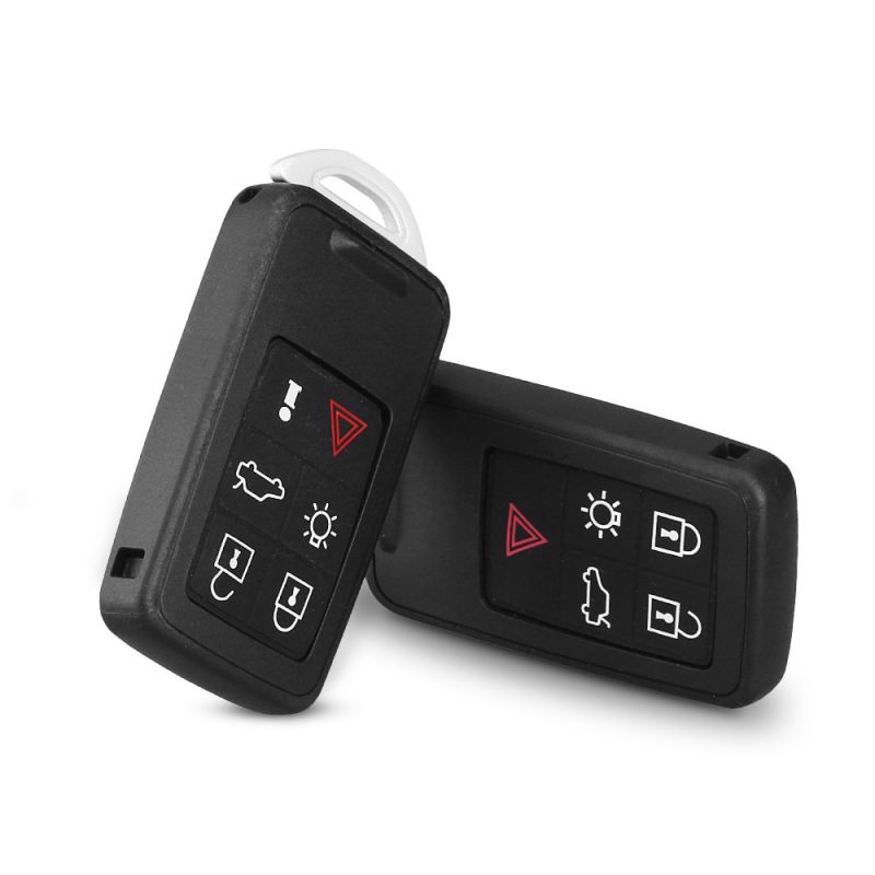 6 buttons car key remote shell replacement for Volvo