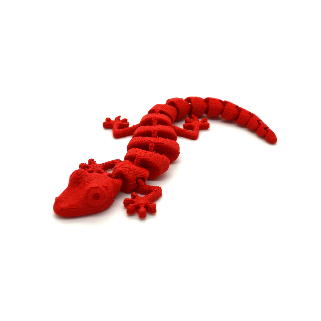 Lizard flexible halloween scare decoration soft red