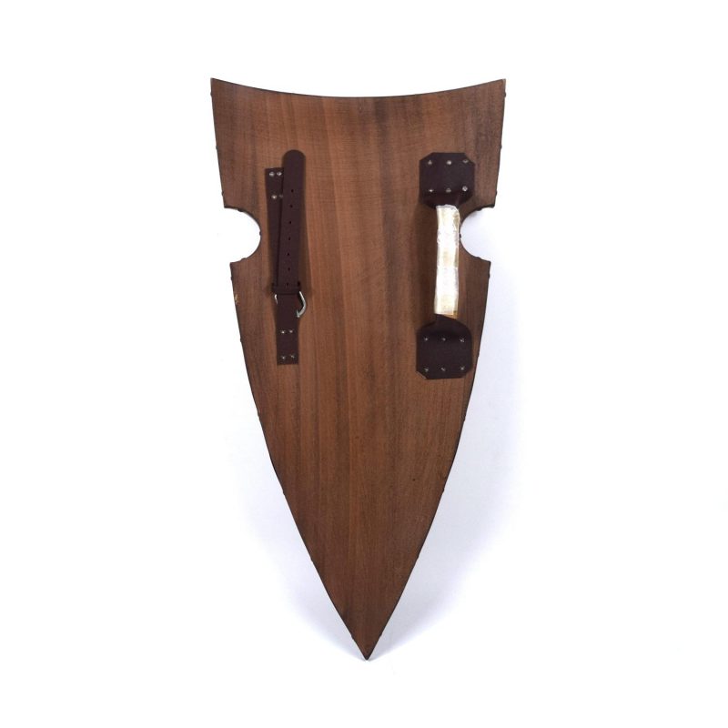 King Arthur wooden Viking curved Shield SWE111