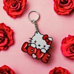 Hello Kitty keyring chain zipper hanger