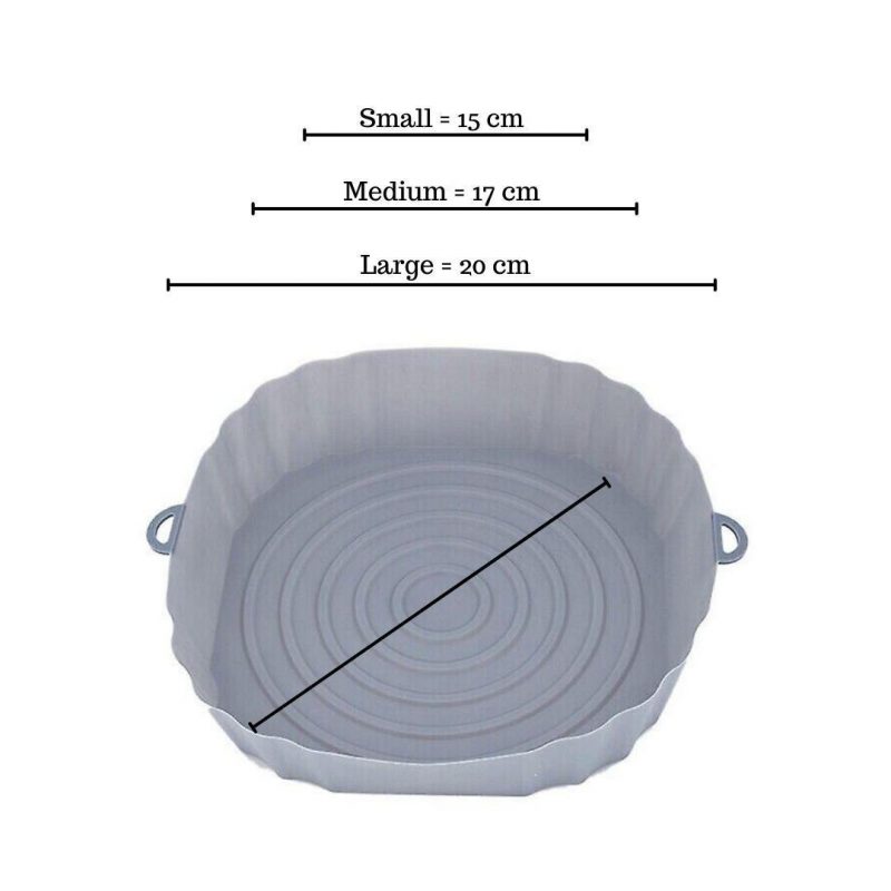 Airfryer Silicone pot Baking accessories Replacement basket