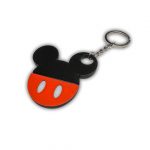 Mickey Mouse pants keyring chain zipper hanger