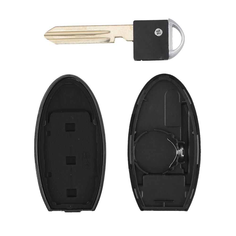 3 Buttons Replacement key for Nissan Micra Xtrail Qashqai