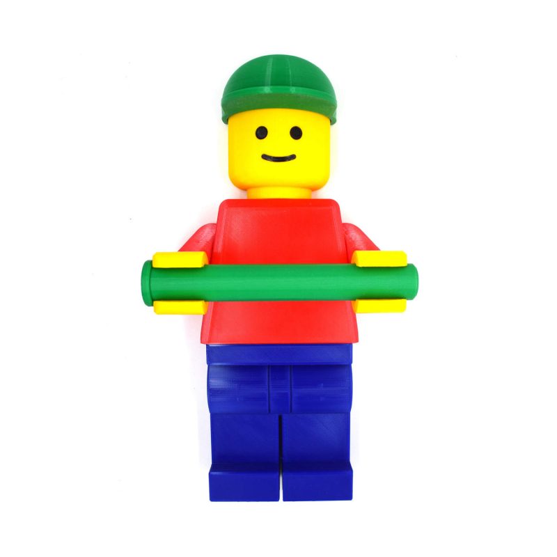 Toilet paper holder for kids Lego 35cm long