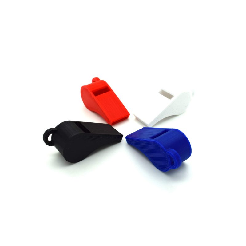 Whistle 4-pack PLA plastic 118+ Db