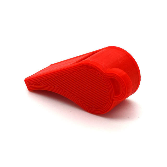 Whistle PLA plastic 118+ Db red