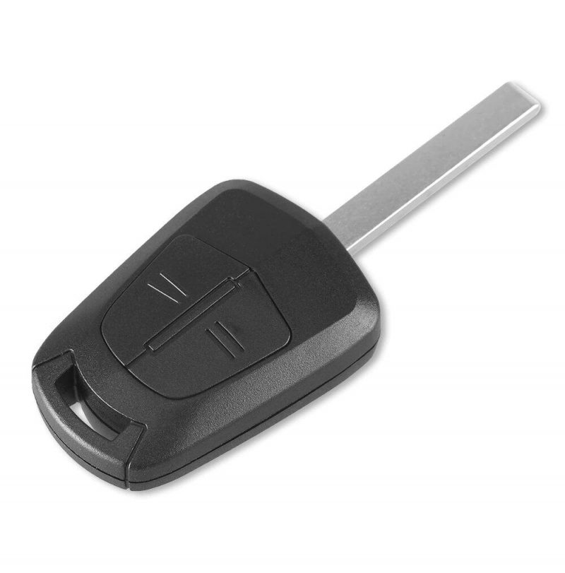 2 buttons car key replacement shell for Opel Corsa Astra