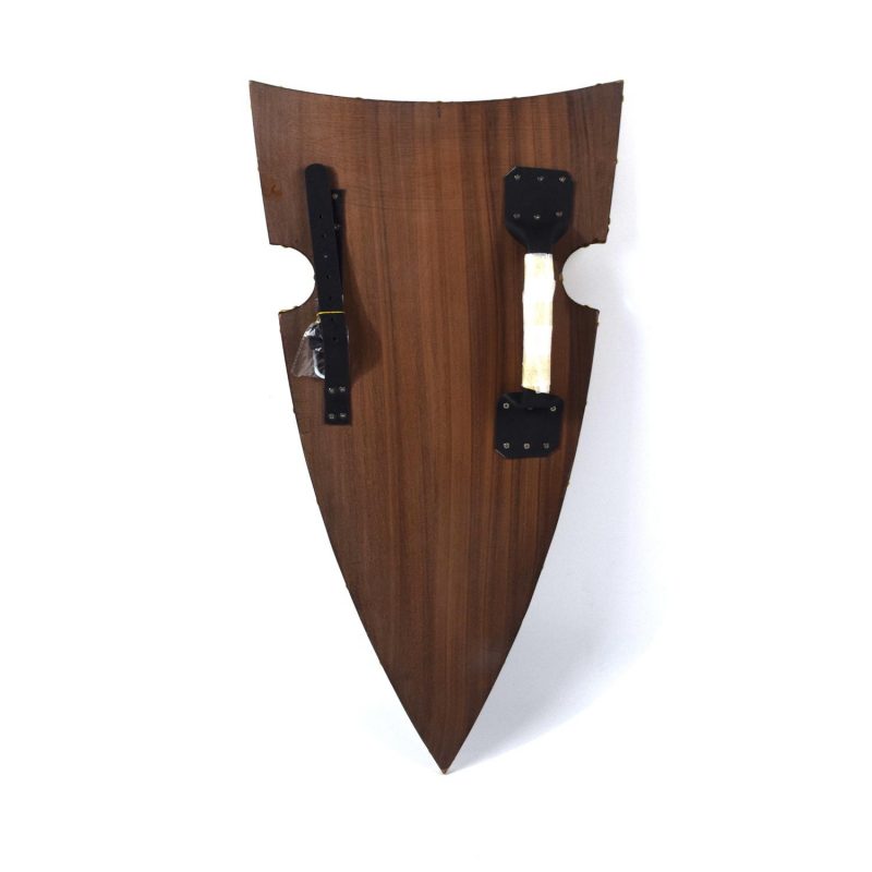 King Arthur wooden Viking curved Shield SWE112
