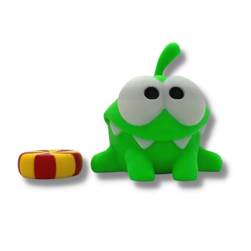 OmNom-Cut the Rope figure miniature Kids game toy