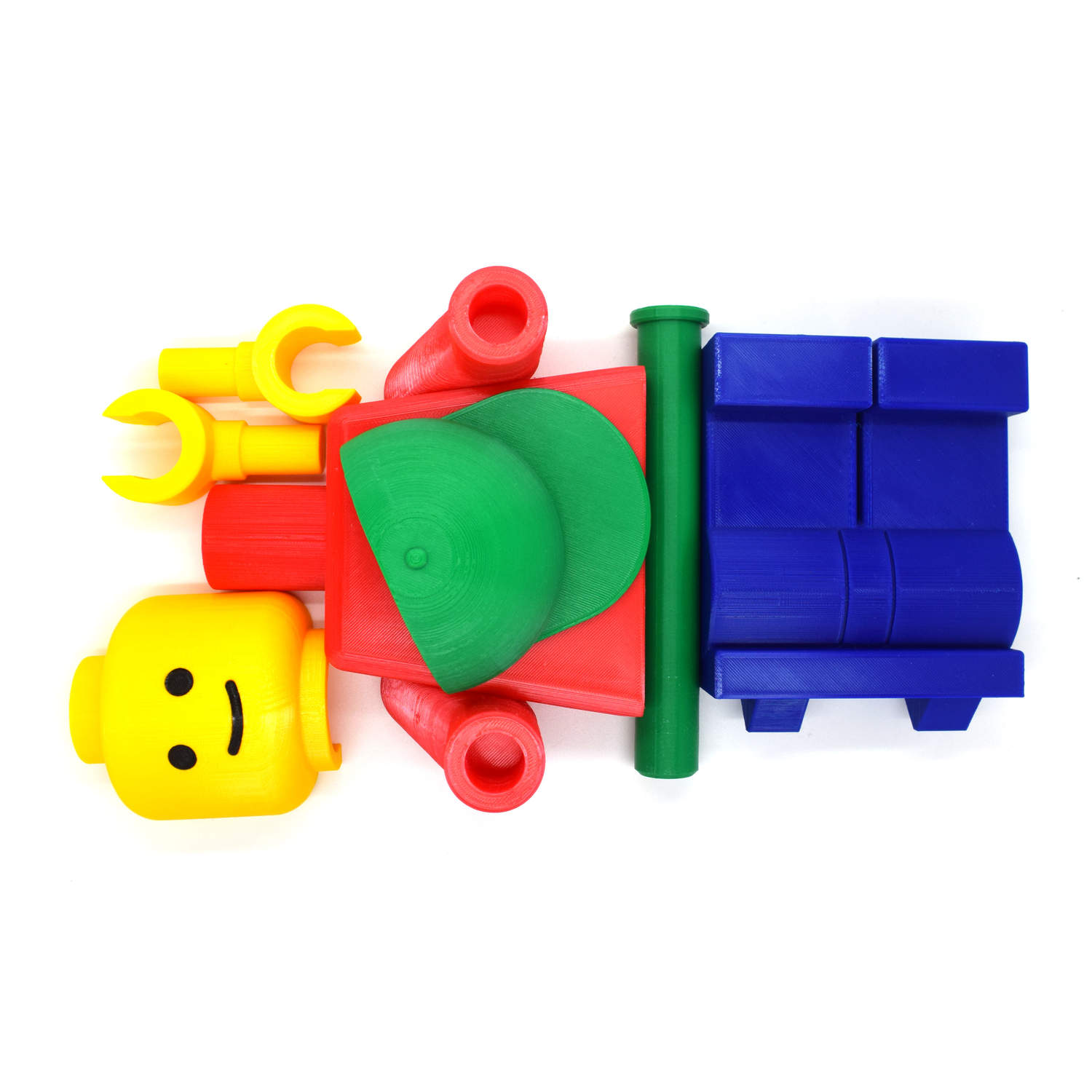 Toilet paper holder for kids Lego 35cm long