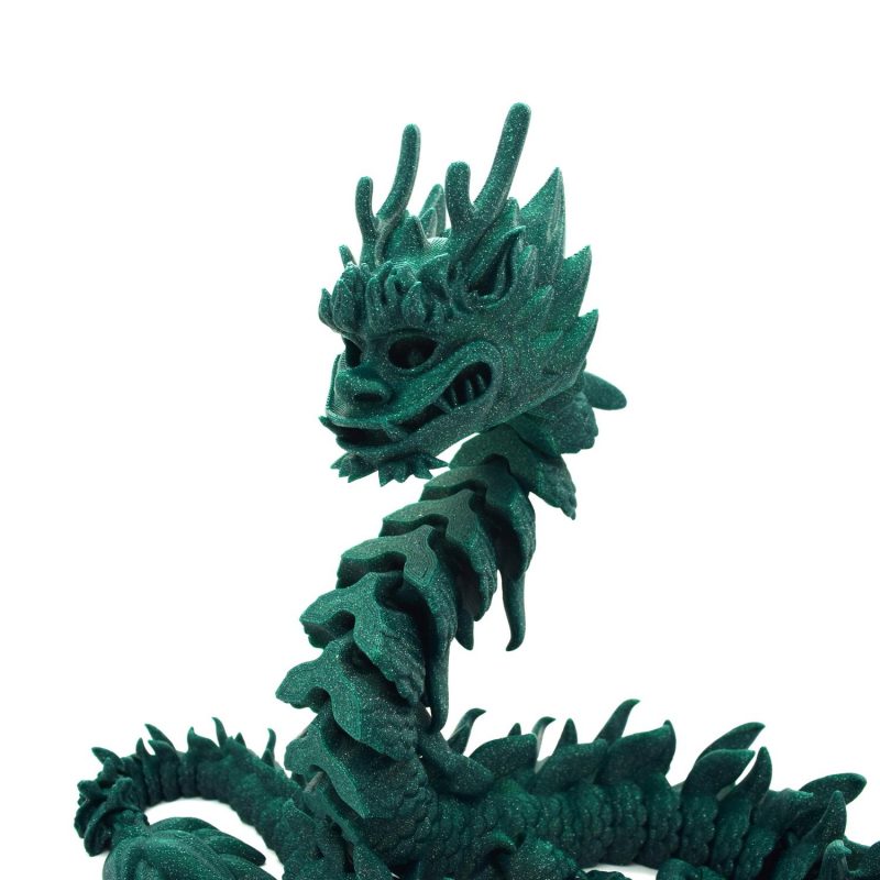 Dark Lord flexible dragon 69cm long decoration