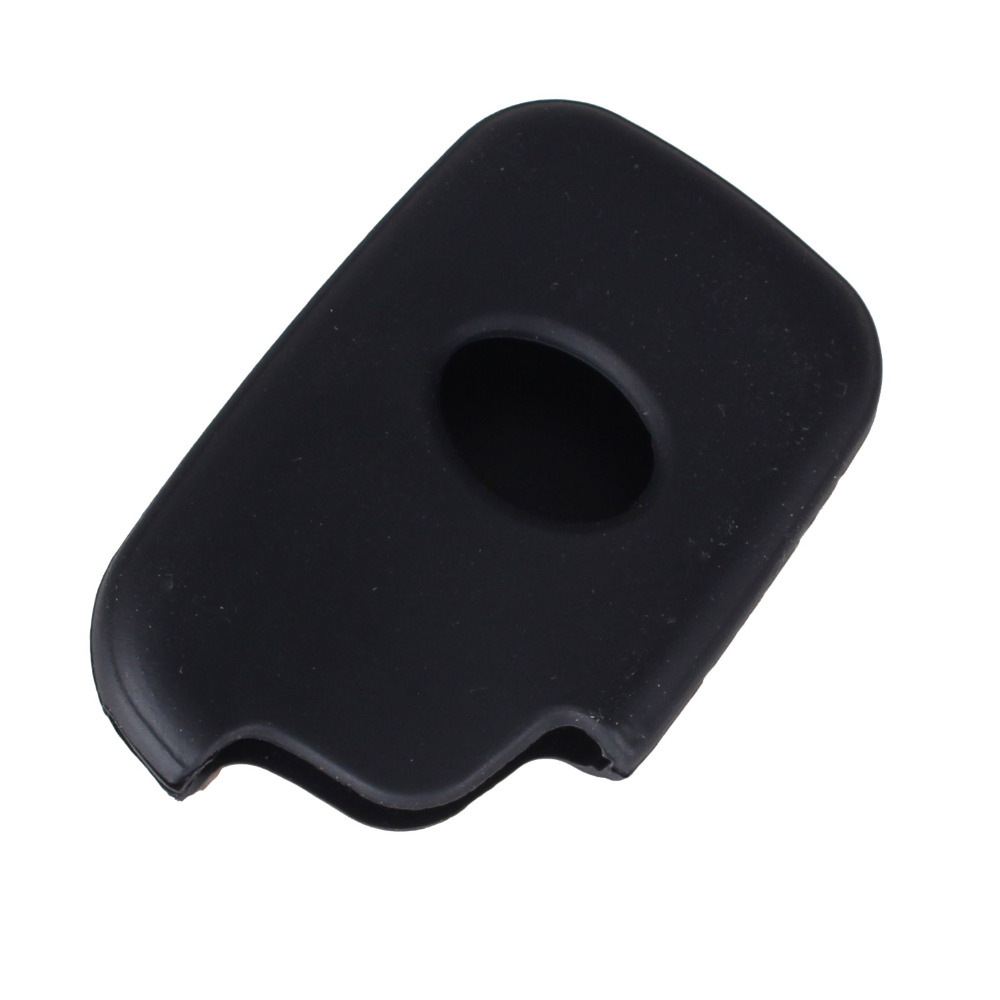 Silicone 3 buttons car key case black for Lexus