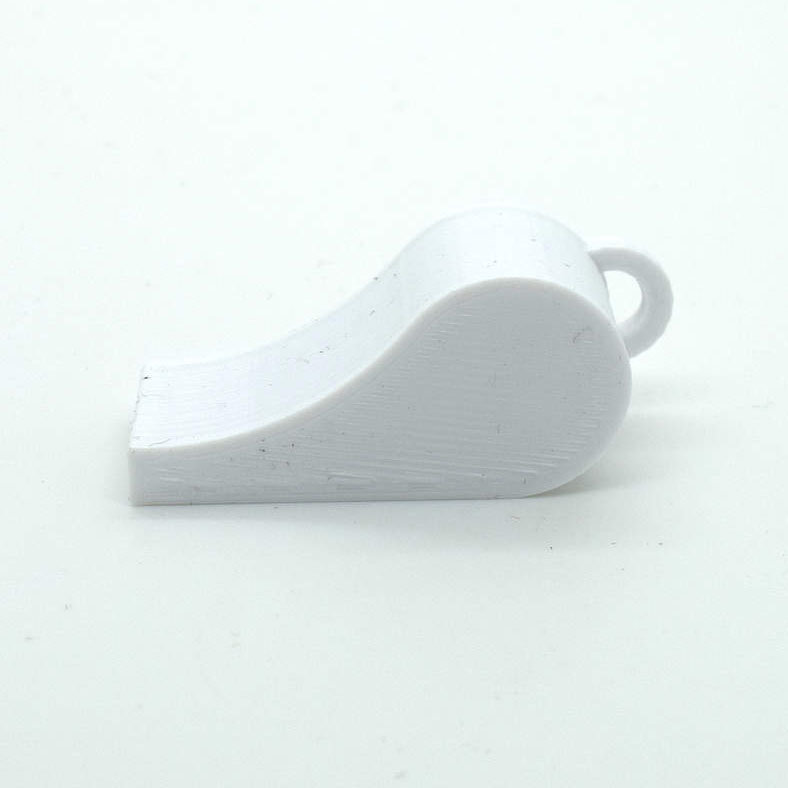 Whistle PLA plastic 118+ Db white