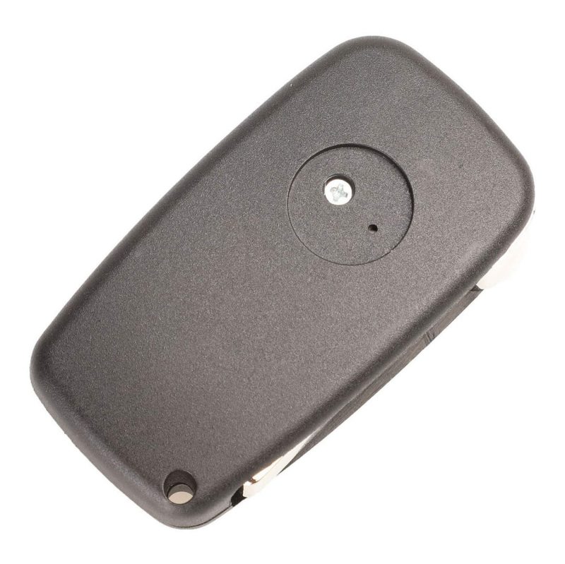 2 button car key shell for Fiat black