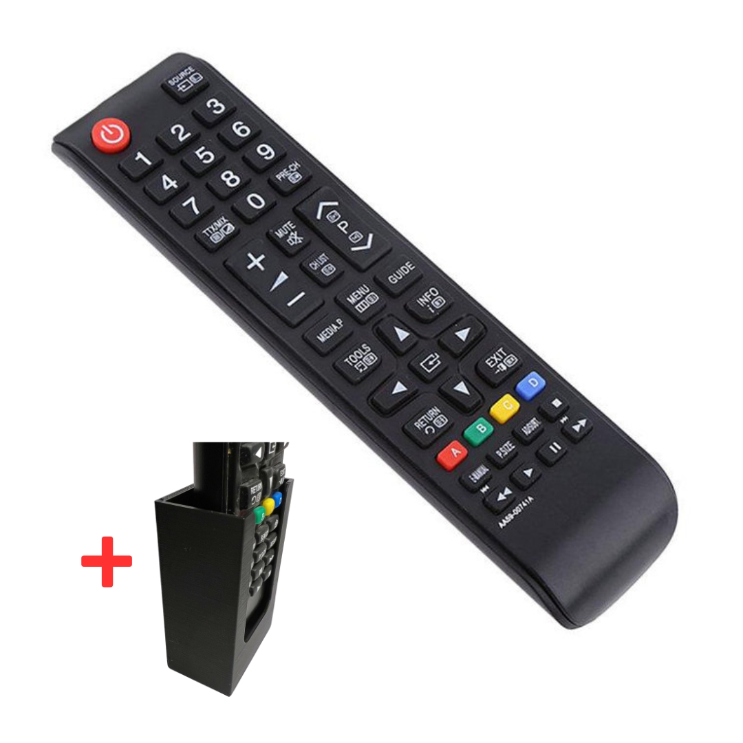 Universal remote control for Samsung HDTV LED with wall mount