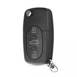 3 button car key cover case for Audi CR2032