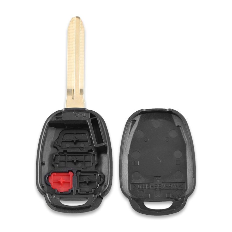 4 buttons key shell remote case Camry RAV4 for Toyota