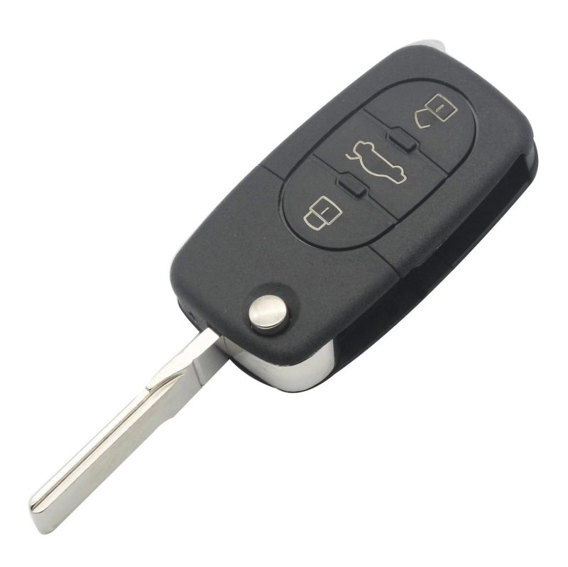 3 button car key cover case for Audi CR2032