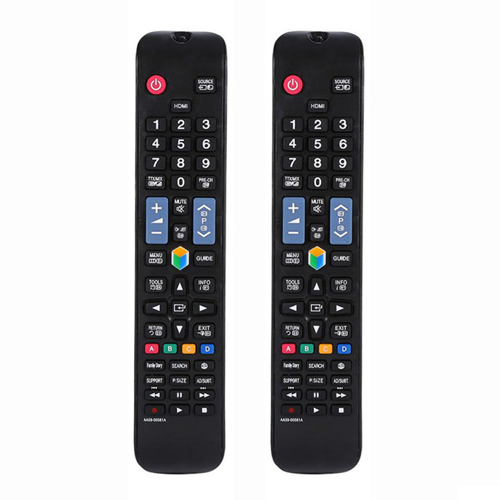 2x Universal remote control for Samsung smart TV