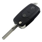 2 button car key cover case for Audi CR2032