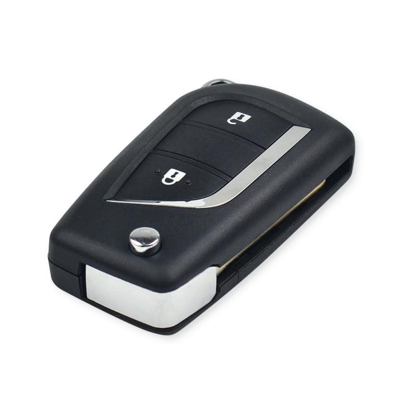 2 buttons key shell remote case for Toyota TOY40