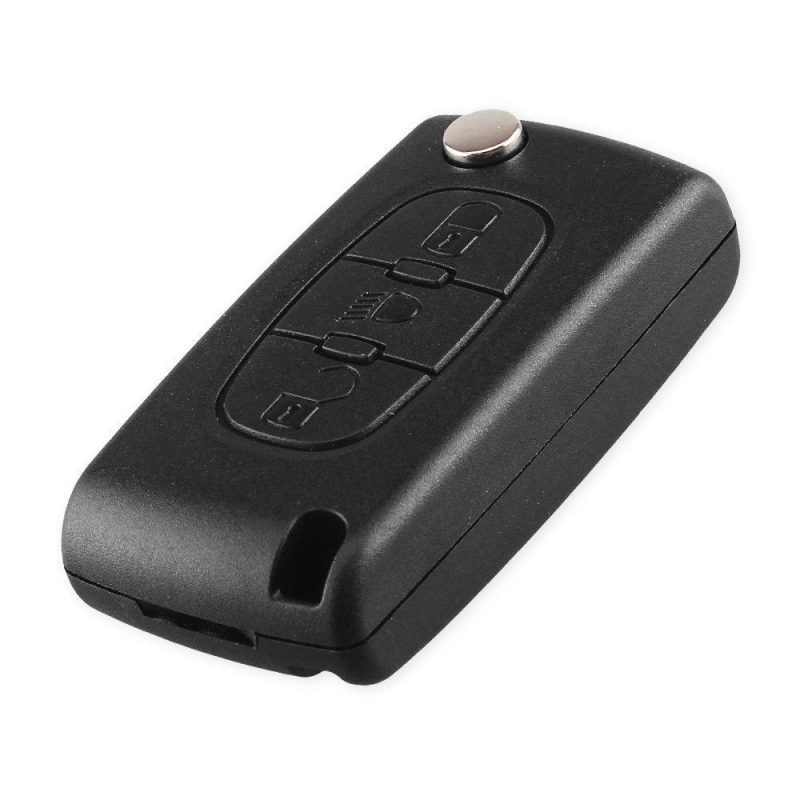 3-button CE0523 car key shell for Citroen HU83