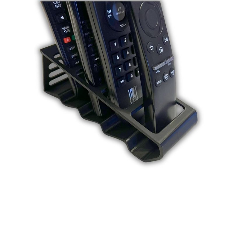 Remote control organizer holder with 4 slots
