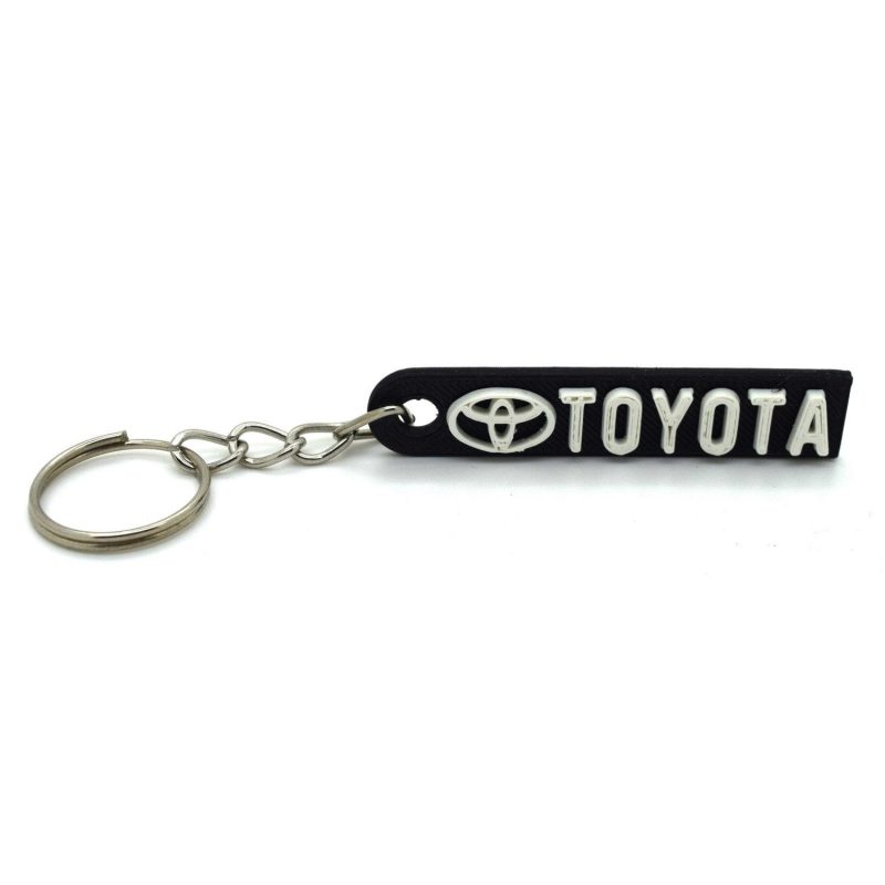 Toyota key ring chain accessories black