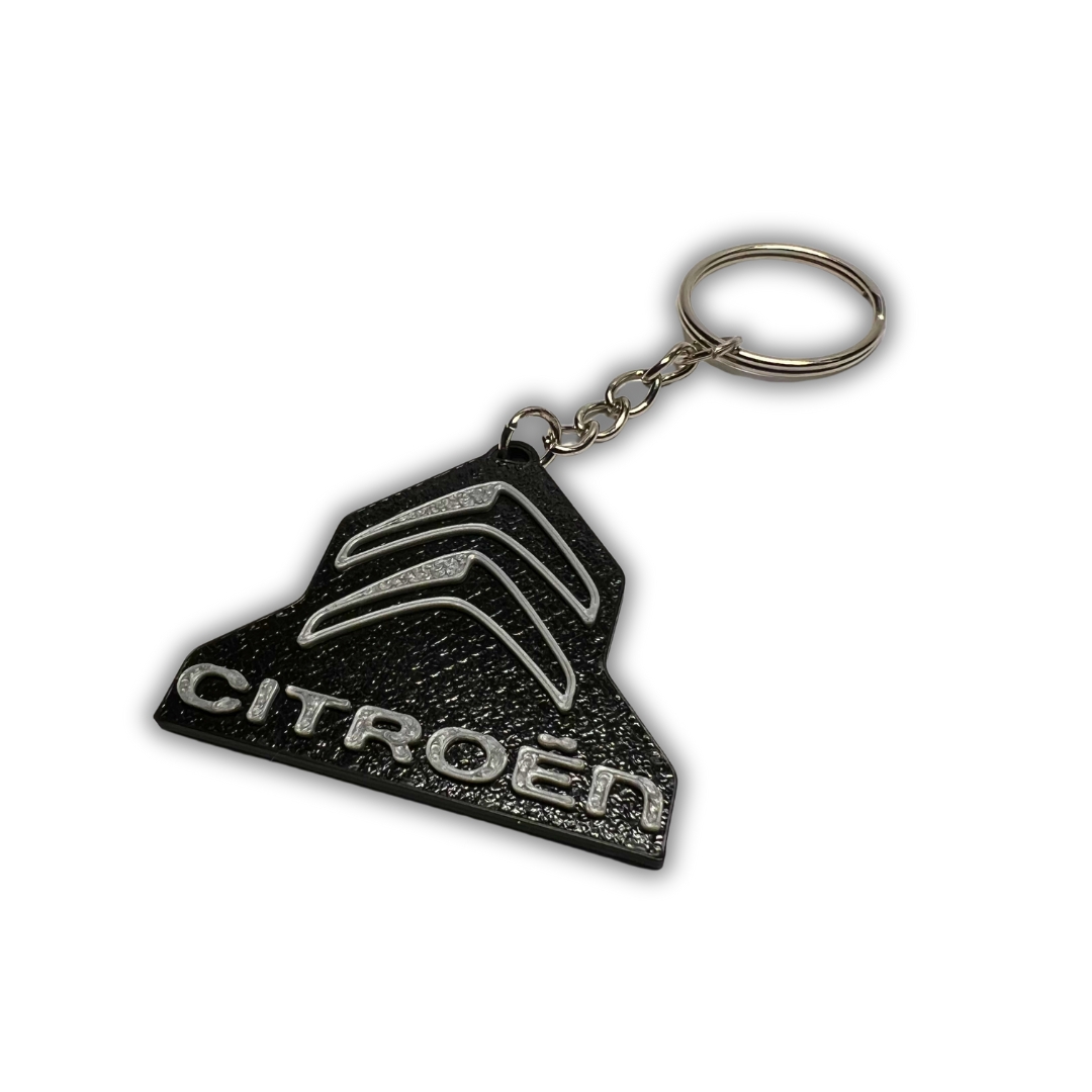 Key ring key chain emblem logo for Citroen