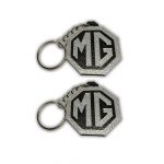 2x Key ring key chain emblem accessory for MG