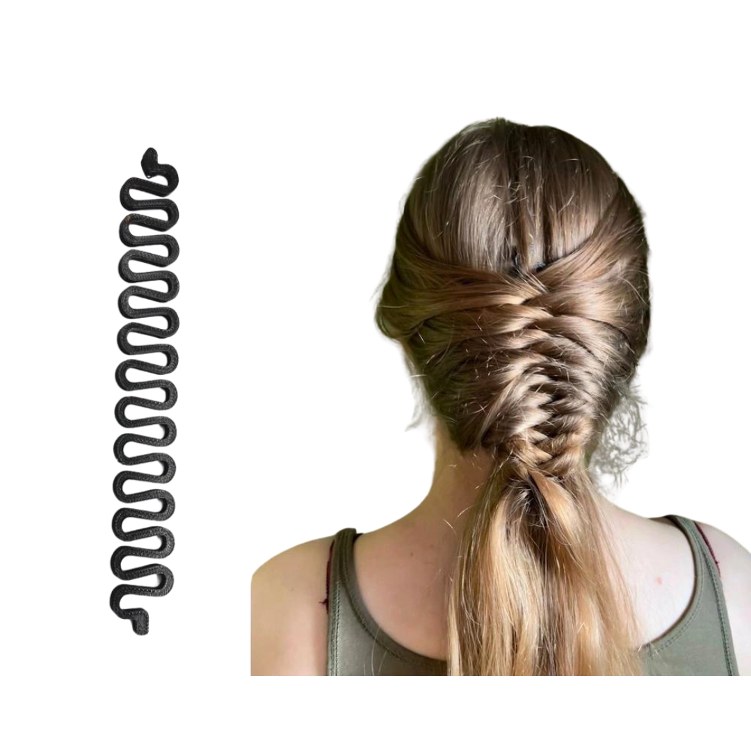 5x French braid hair style tool