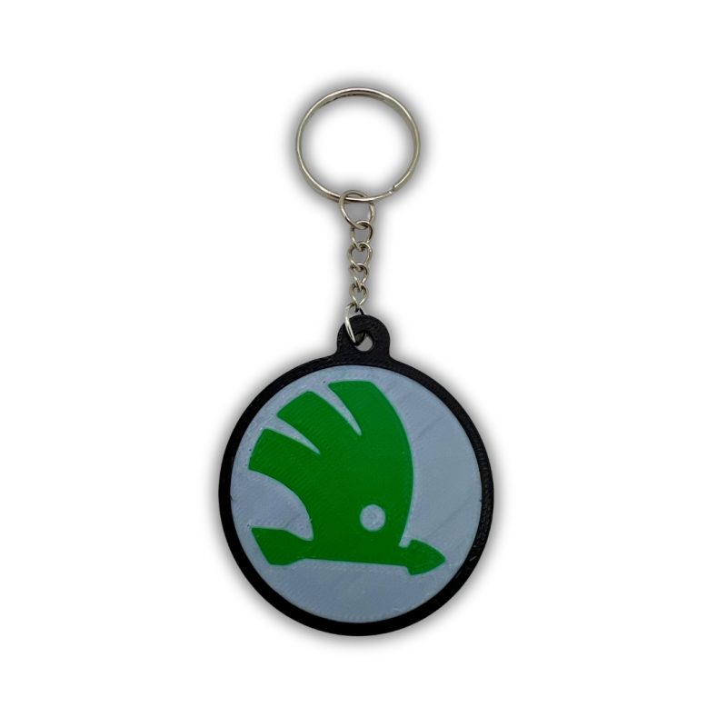 Key ring key chain emblem logo for Skoda